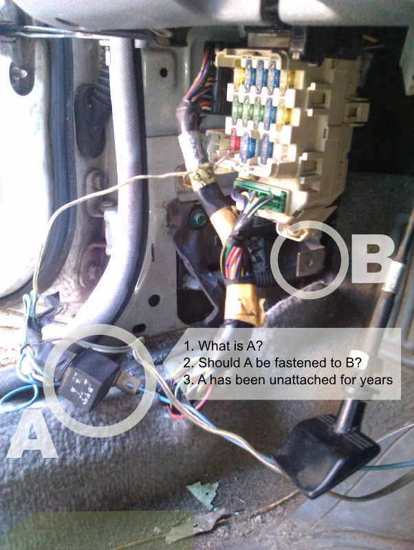 No power to brake lights & radiator fan blown fuse? Page 2 FEOA